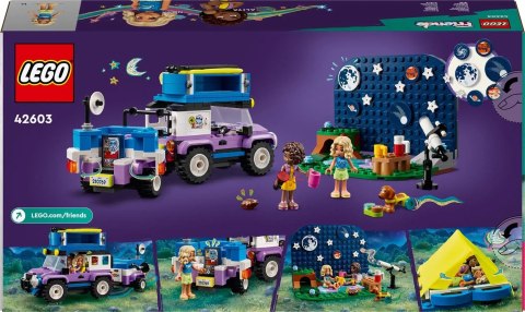 LEGO Friends Kamper z Mobilnym Obserwatorium Gwiazd 42603 LEGO Friends Kamper z Mobilnym Obserwatorium Gwiazd 42603