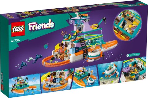 LEGO Friends Morska Łódź Ratunkowa 41734 LEGO Friends Morska Łódź Ratunkowa 41734