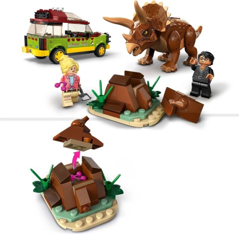 LEGO Jurassic World Badanie Triceratopsa 76959 LEGO Jurassic World Badanie Triceratopsa 76959