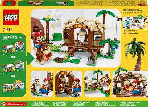 LEGO Super Mario Domek na Drzewie Donkey Konga Zestaw Rozszerzający 71424 LEGO Super Mario Domek na Drzewie Donkey Konga Zestaw Rozszerzający 71424