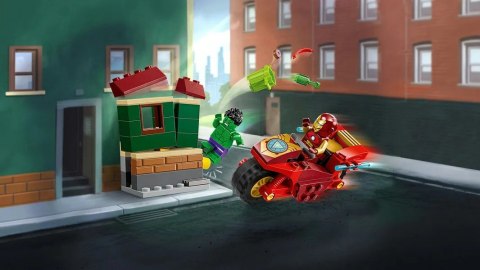 Lego 76287 Iron Man z motocyklem i Hulk Lego 76287 Iron Man z motocyklem i Hulk