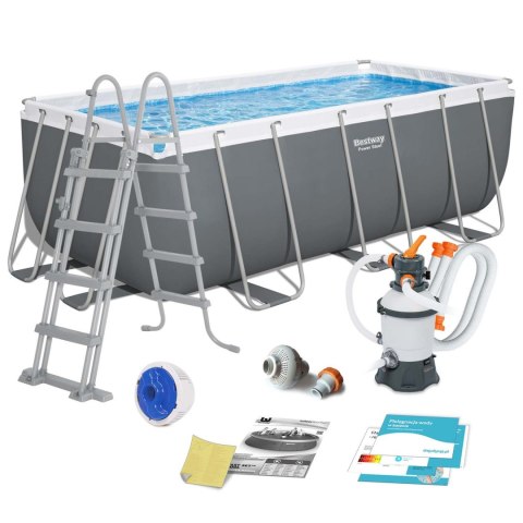 Basen stelażowy ogrodowy 412 x 201 x 122 cm 10w1 BESTWAY 56457N Basen stelażowy ogrodowy 412 x 201 x 122 cm 10w1 BESTWAY 56457N