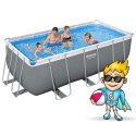 Basen stelażowy ogrodowy 412 x 201 x 122 cm 10w1 BESTWAY 56457N