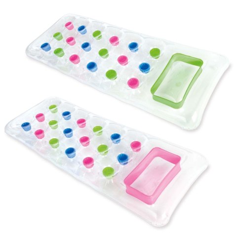 Materac plażowy z okienkiem 188 x 71 cm INTEX 59894 zielony