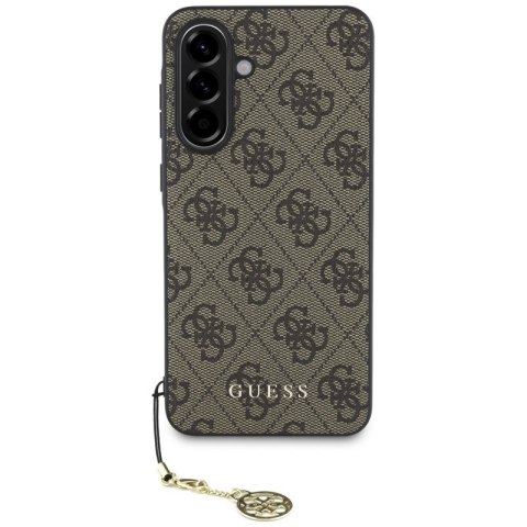 Guess 4G Charms Collection - Etui do Samsung Galaxy A36 5G (brązowy) Guess 4G Charms Collection - Etui do Samsung Galaxy A36 5G (brązowy)