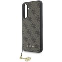 Guess 4G Charms Collection - Etui do Samsung Galaxy A36 5G (brązowy)