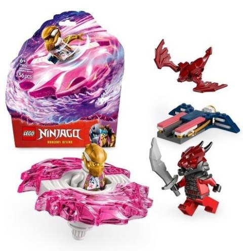 LEGO(R) NINJAGO 71824 (6szt) Smoczy spinner Spinjitz
