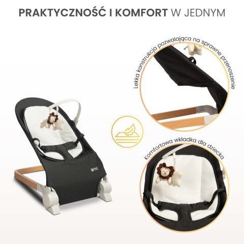 LEŻACZEK PINE BLACK LEŻACZEK PINE BLACK
