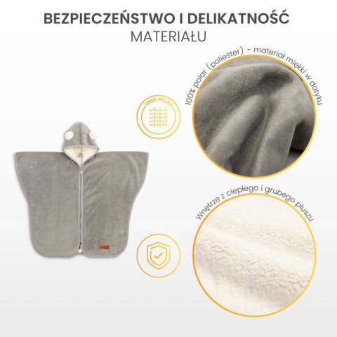 PONCZO SAMOCHODOWE ZIELONY PLUSZ PONCZO SAMOCHODOWE ZIELONY PLUSZ