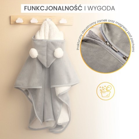 PONCZO SAMOCHODOWE ZIELONY PLUSZ PONCZO SAMOCHODOWE ZIELONY PLUSZ
