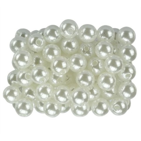Perełki białe 8mm 40g 363617 Perełki białe 8mm 40g 363617