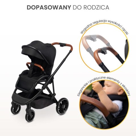 WÓZEK SPACEROWY RATIO DARK GREY WÓZEK SPACEROWY RATIO DARK GREY