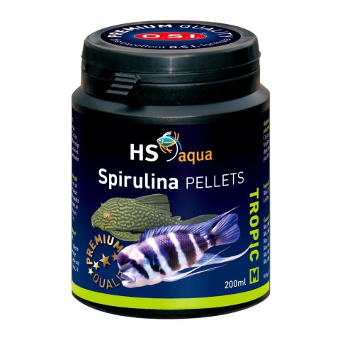 HS AQUA SPIRULINA PELLETS M 200 ML pokarm dla ryb (0030182) HS AQUA SPIRULINA PELLETS M 200 ML pokarm dla ryb (0030182)