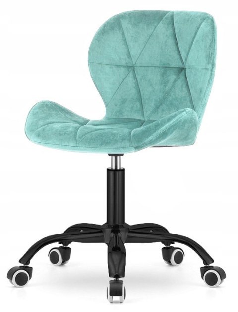 Krzesło obrotowe VASTO OFFICE VELVET MINT SMOKE OUTLET