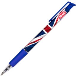 Długopis automatyczny Great Britain niebieski TO-068 TOMA