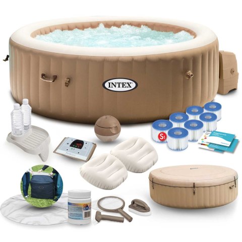 Dmuchane SPA z hydromasażem 4 osobowe zestaw INTEX 28426 Dmuchane SPA z hydromasażem 4 osobowe zestaw INTEX 28426