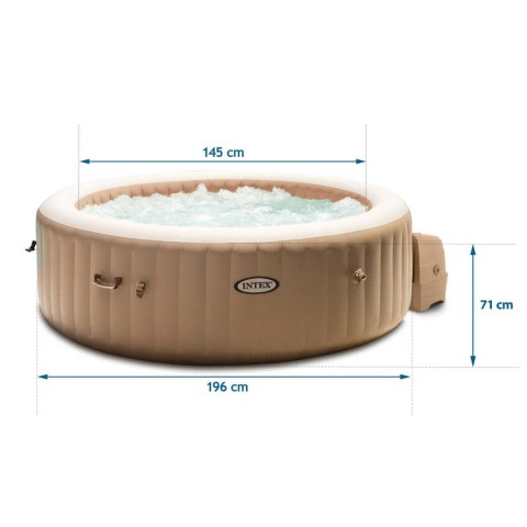 Dmuchane SPA z hydromasażem 4 osobowe zestaw INTEX 28426 Dmuchane SPA z hydromasażem 4 osobowe zestaw INTEX 28426