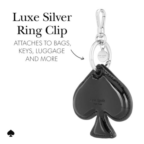 Kate Spade New York Charm Keychain - Etui ochronne brelok do Apple AirTag (Spade) Kate Spade New York Charm Keychain - Etui ochronne brelok do Apple AirTag (Spade)