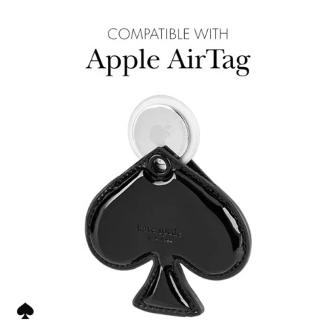 Kate Spade New York Charm Keychain - Etui ochronne brelok do Apple AirTag (Spade) Kate Spade New York Charm Keychain - Etui ochronne brelok do Apple AirTag (Spade)