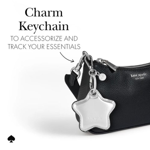 Kate Spade New York Charm Keychain - Etui ochronne brelok do Apple AirTag (Star) Kate Spade New York Charm Keychain - Etui ochronne brelok do Apple AirTag (Star)