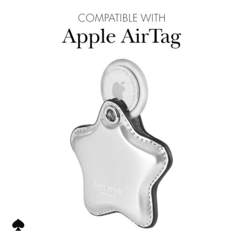 Kate Spade New York Charm Keychain - Etui ochronne brelok do Apple AirTag (Star) Kate Spade New York Charm Keychain - Etui ochronne brelok do Apple AirTag (Star)