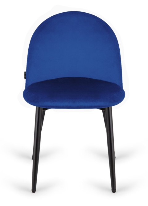 Krzesło tapicerowane GLORIA BLUE VELVET Krzesło tapicerowane GLORIA BLUE VELVET