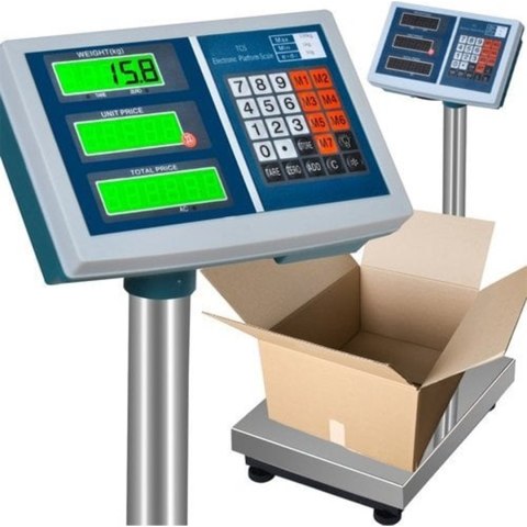 Waga magazynowa przemysłowa Malatec 100 kg dokładność 50g elektroniczna na prąd i akumulator Waga magazynowa przemysłowa Malatec 100 kg dokładność 50g elektroniczna na prąd i akumulator