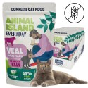 Karma mokra dla kota ANIMAL ISLAND 12x 85g Cielęcina w galaretce EVERYDAY