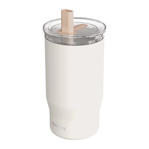 Quokka Mist - Kubek termiczny ze stali nierdzewnej 720 ml ze słomką (Ivory) Quokka Mist - Kubek termiczny ze stali nierdzewnej 720 ml ze słomką (Ivory)