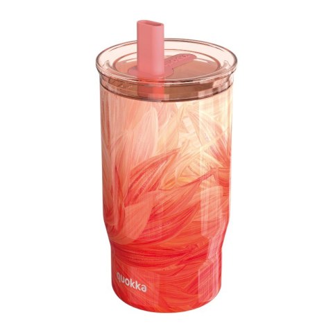 Quokka Mist - Kubek termiczny ze stali nierdzewnej 720 ml ze słomką (Peach Petals) Quokka Mist - Kubek termiczny ze stali nierdzewnej 720 ml ze słomką (Peach Petals)