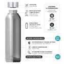 Quokka Solid - Butelka termiczna ze stali nierdzewnej 510 ml (Grey)