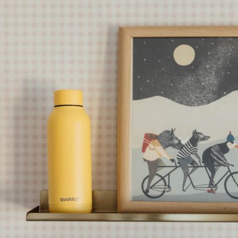 Quokka Solid - Butelka termiczna ze stali nierdzewnej 510 ml (Light Yellow) Quokka Solid - Butelka termiczna ze stali nierdzewnej 510 ml (Light Yellow)