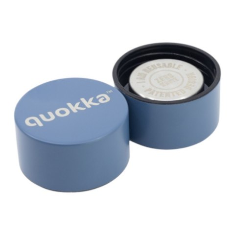 Quokka Solid - Butelka termiczna ze stali nierdzewnej 630 ml (Stone Blue) Quokka Solid - Butelka termiczna ze stali nierdzewnej 630 ml (Stone Blue)