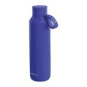 Quokka Solid With Strap - Butelka termiczna ze stali nierdzewnej 630 ml z paskiem (Dusk Blue)