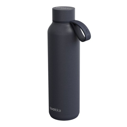 Quokka Solid With Strap - Butelka termiczna ze stali nierdzewnej 630 ml z paskiem (Slate) Quokka Solid With Strap - Butelka termiczna ze stali nierdzewnej 630 ml z paskiem (Slate)