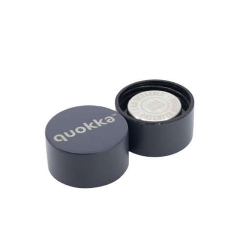 Quokka Solid With Strap - Butelka termiczna ze stali nierdzewnej 630 ml z paskiem (Slate) Quokka Solid With Strap - Butelka termiczna ze stali nierdzewnej 630 ml z paskiem (Slate)
