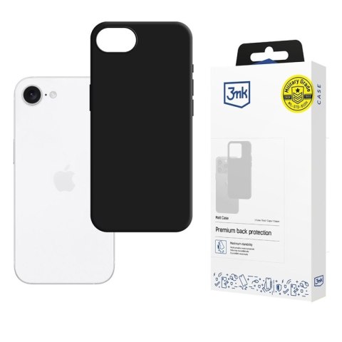 3mk Matt Case - Etui do Apple iPhone16e (Czarny) 3mk Matt Case - Etui do Apple iPhone16e (Czarny)