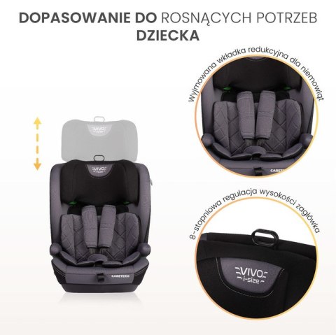FOTELIK VIVO I-SIZE GRAPHITE (76-150) FOTELIK VIVO I-SIZE GRAPHITE (76-150)