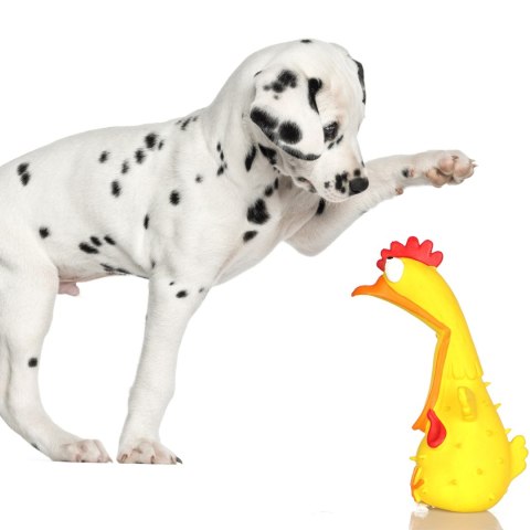 Lupipets Dog Screaming Chicken - zabawka piszcząca 20cm