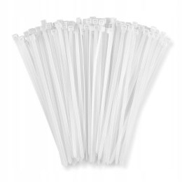 Opaska zaciskowa/opaska kablowa/zip/raps/trytytka 250x4,8mm (100szt) biała LEXTOOL (LXOP15)