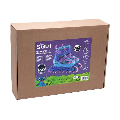 ROLKI SOFT BOOT 3 IN 1 - STITCH - ROZMIAR 30-33