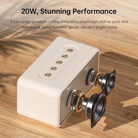 WEKOME Beluga D9 Chiyvh - Bezprzewodowy głośnik Bluetooth V5.3 (Biały) WEKOME Beluga D9 Chiyvh - Bezprzewodowy głośnik Bluetooth V5.3 (Biały)