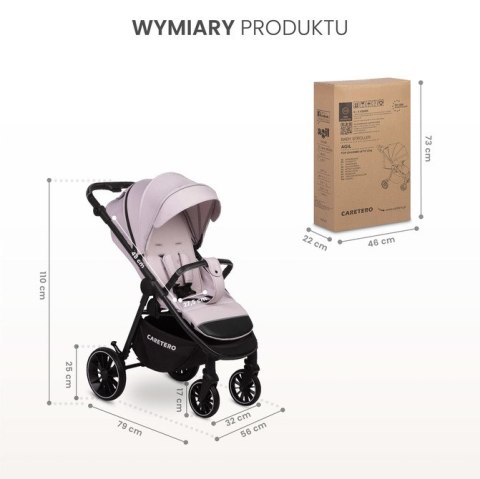 WÓZEK SPACEROWY AGIL BLACK WÓZEK SPACEROWY AGIL BLACK