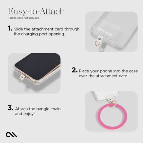 Case-Mate Phone Bangle - Bransoletka na nadgarstek do smartfona (Fuchsia) Case-Mate Phone Bangle - Bransoletka na nadgarstek do smartfona (Fuchsia)