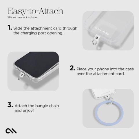 Case-Mate Phone Bangle - Bransoletka na nadgarstek do smartfona (Pale Blue) Case-Mate Phone Bangle - Bransoletka na nadgarstek do smartfona (Pale Blue)