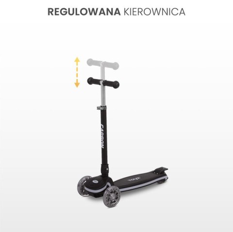 HULAJNOGA 3-KOŁOWA CARBON BLACK HULAJNOGA 3-KOŁOWA CARBON BLACK