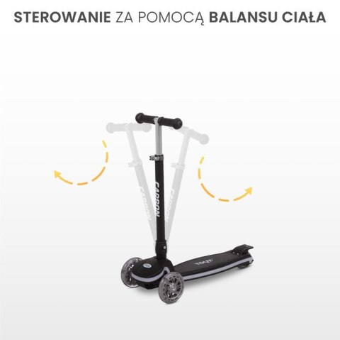 HULAJNOGA 3-KOŁOWA CARBON BLACK HULAJNOGA 3-KOŁOWA CARBON BLACK