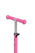HULAJNOGA 3-KOŁOWA CARBON PINK