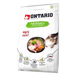 ONTARIO Cat Hairball 2kg/ Pokarm dla kotów odkłaczający (213-10125)