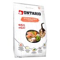 ONTARIO Cat Sterilised Salmon 2kg / Pokarm dla kotów sterylizowanych łosoś (213-10775)